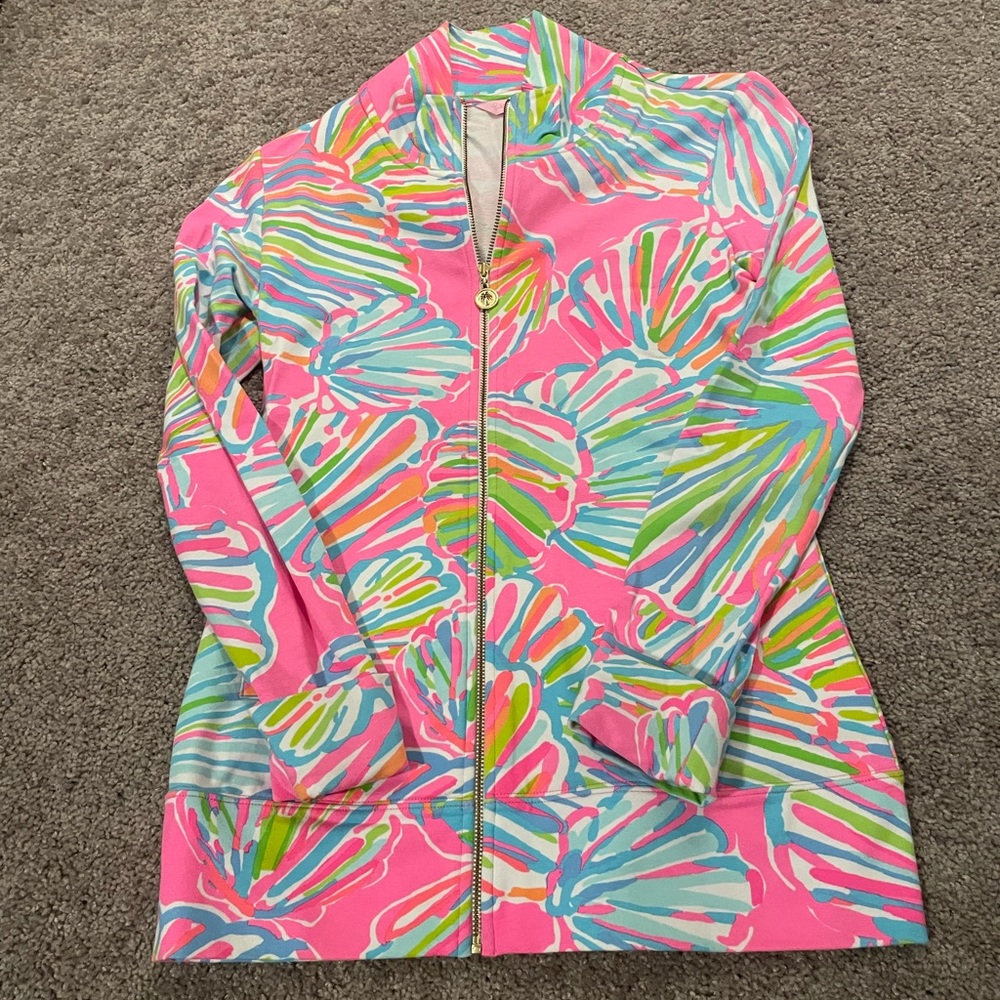 Lilly Pulitzer zip up jacket